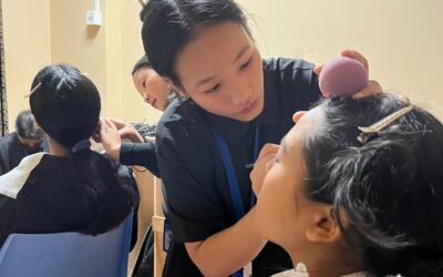 Behind the Scenes: Yankees Academy Shines as Makeup Partner at Dance Arunachal Dance 1st Elimination Round